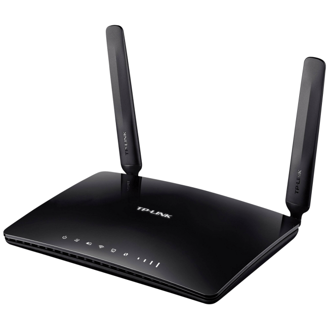 TP-LINK 3G/4G LTE Wireless N Router, 4 porta, microSIM slot, 300Mbps - TL-MR6400 - Image 3