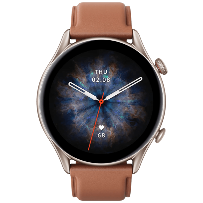 Amazfit SAT pametni, 1.45" AMOLED, vodootporan 5ATM, BT - GTR 3 Pro Brown - Image 2