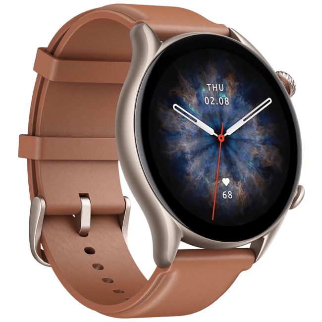 Amazfit SAT pametni, 1.45" AMOLED, vodootporan 5ATM, BT - GTR 3 Pro Brown - Image 3