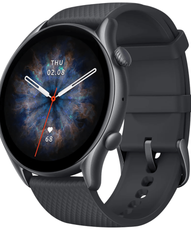 Amazfit SAT pametni, 1.45" AMOLED, vodootporan 5ATM, BT - GTR 3 Pro Infinite Black