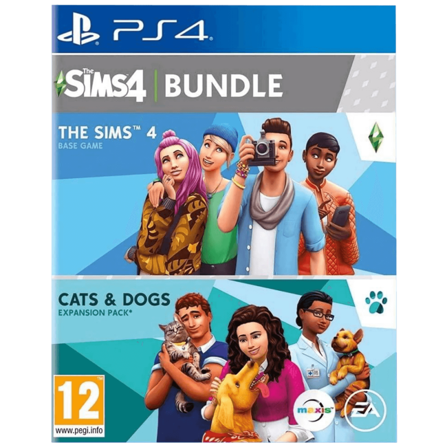 EA Igra PlayStation 4: The Sims 4+The Sims Cats&Dogs Bundle - PS4 The Sims 4+The Sims Cats&Dogs