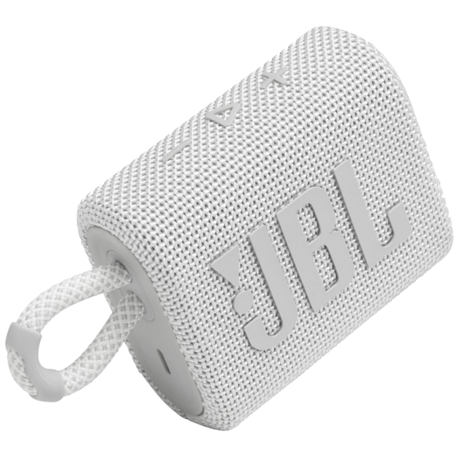 JBL Zvučnik bežični, GO 3, Bluetooth, IP67, bijela - GO 3 Bluetooth Speaker White - Image 3