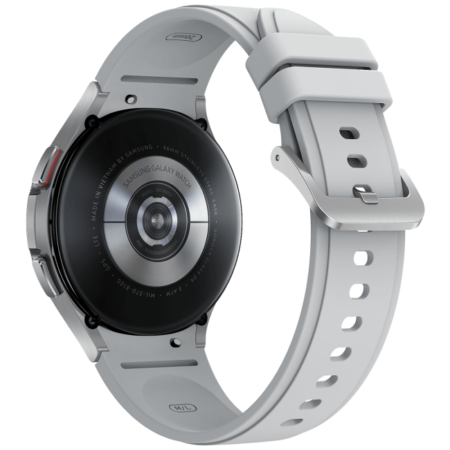 Samsung SAT pametni, R895F, 1.4", vodootporan,4G LTE,WiFi,BT,361 mAh - R895F Watch 4 Classic 46mm Silver - Image 4