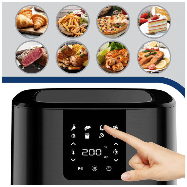 Goldmaster Friteza na vrući zrak, 1500W, zapremina 7 lit - GM-7459 - Image 3