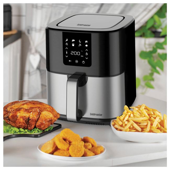 Goldmaster Friteza na vrući zrak, 1500W, zapremina 7 lit - GM-7459 - Image 4