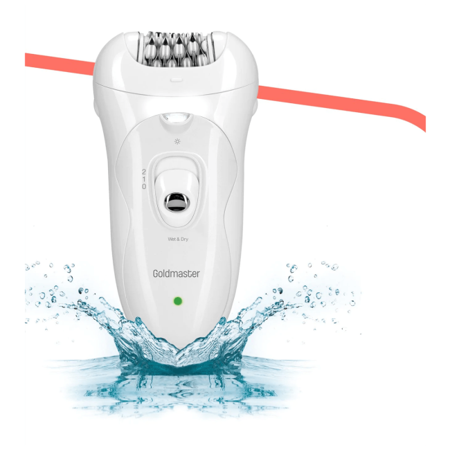 Goldmaster Epilator, 2 brzine, Wet & Dry - GM-8136 Alya Epilator - Image 2