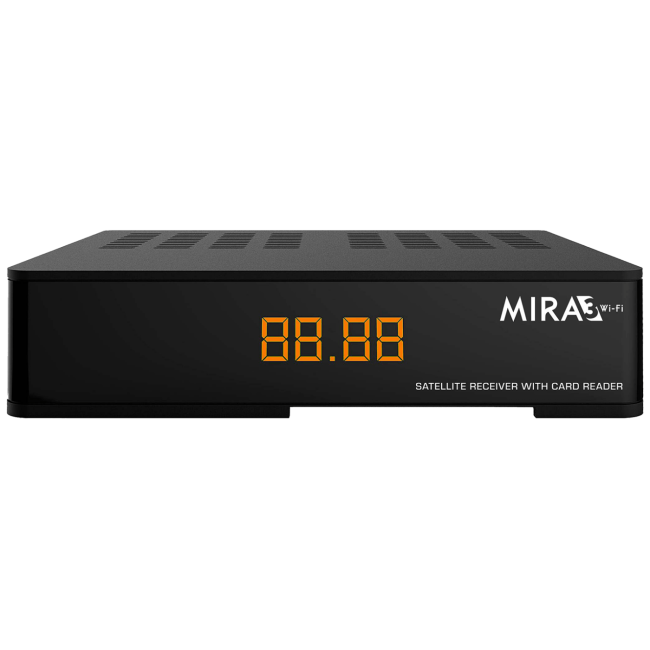 Amiko Prijemnik satelitski, DVB-S/S2, Full HD, USB, WiFi - MIRA3 WIFI