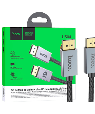 hoco. Kabl display port na display port, US04, 1 met - US04 1M