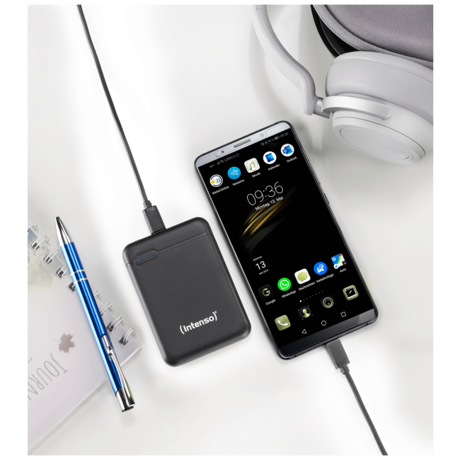(Intenso) Prijenosni punjač za mobitele i tablete 5000mAh - POWERBANK XS5000 Black - Image 4