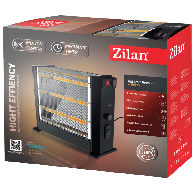 Zilan Grijalica sa halogenim ( kvarcnim ) grijačem, 2250 W - ZLN6845 - Image 3