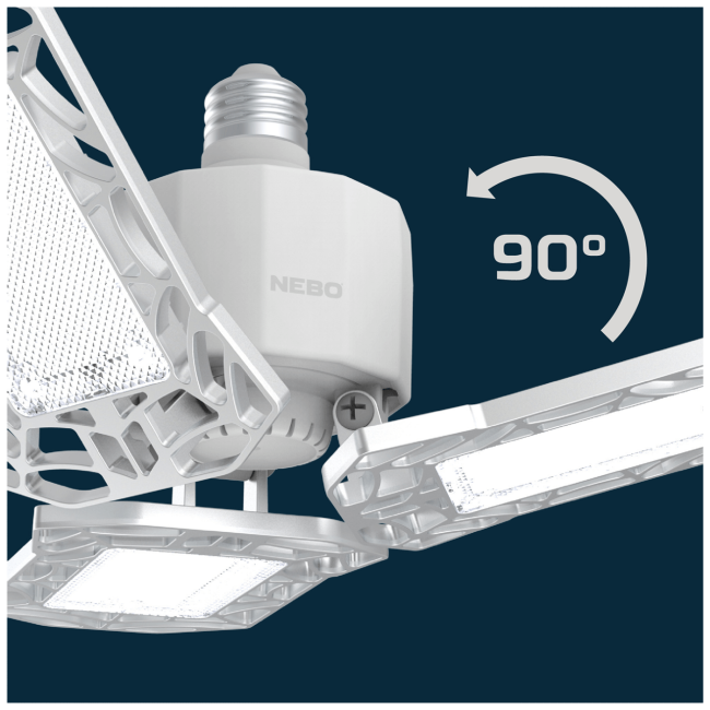 Nebo Sijalica LED, garažna, E27, ultra svjetlina, 6000 lm - NEB-OTH-0001-G - Image 2