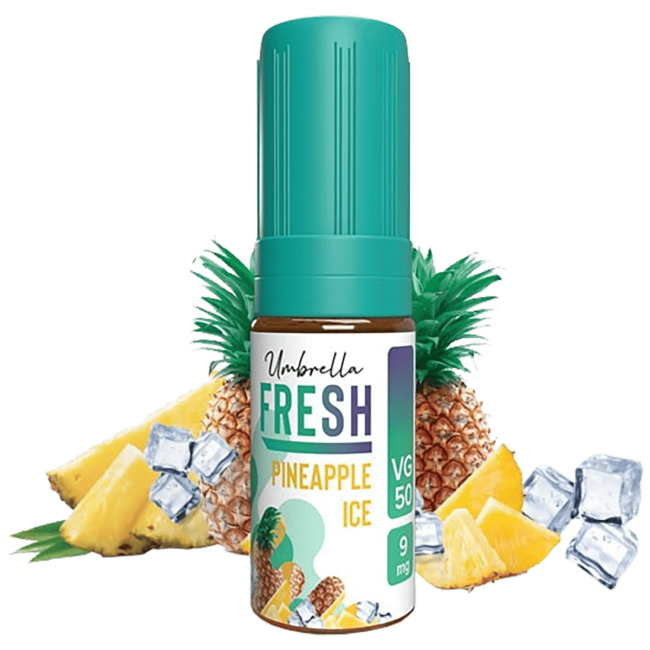 Umbrella Tekućina za e-cigarete, Pineapple Ice 10ml, 4.5mg - Fresh VG50 Pineapple Ice 10ml,4.5mg