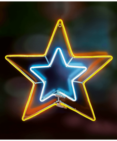 home Dekorativna rasvjeta, LED neonska figura, zvijezda - NEON 3