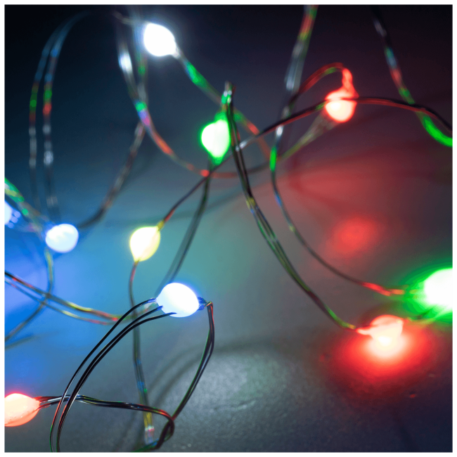 home Dekorativna rasvjeta, micro LED svjetlosni niz - ML 112 RGB