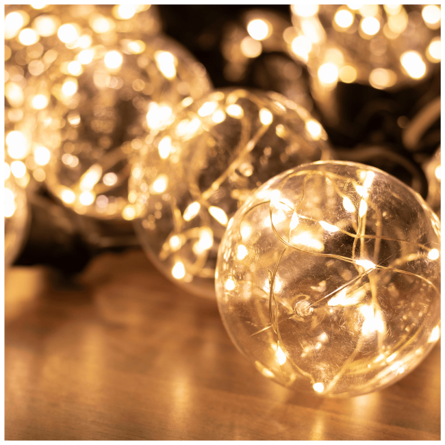 home Dekorativna LED rasvjeta, 10 LED kugli  - LPL 10 GLOBE - Image 2