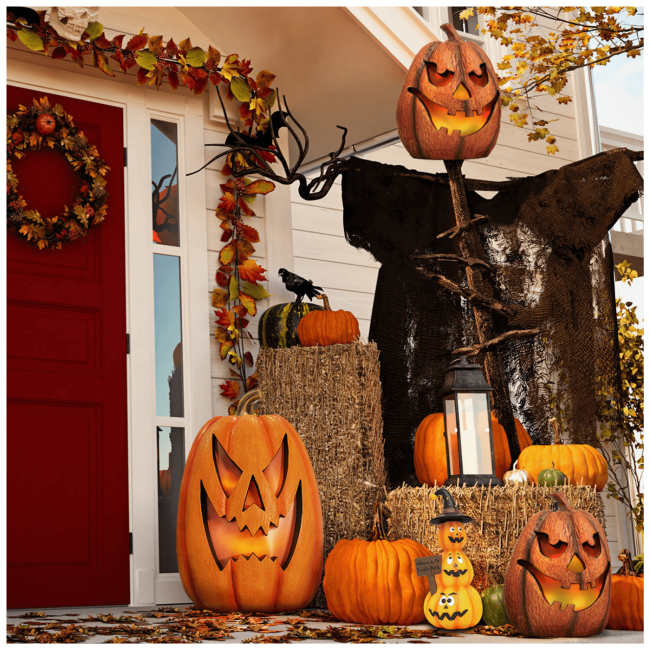 home Dekorativna rasvjeta, Halloween LED lampa, bundeva - DD59029 - Image 2