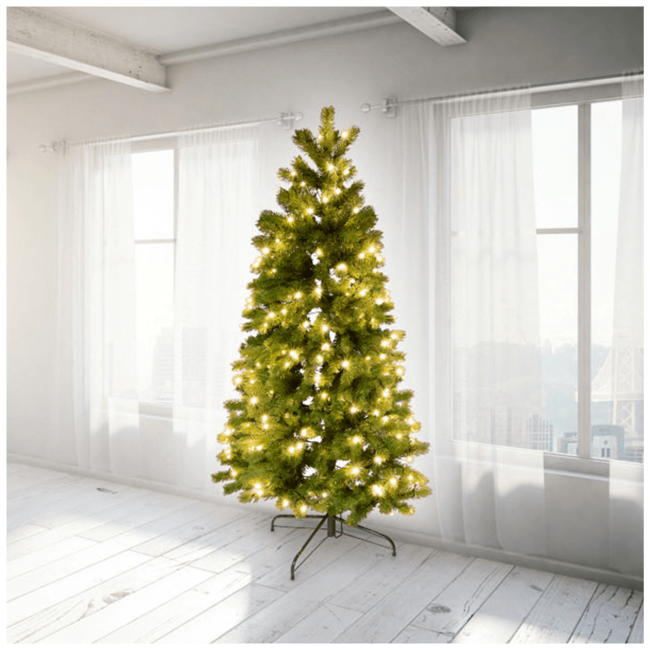 home Dekorativni bor s LED rasvjetom, 3D + 2D iglice, 150 cm - KMF 7/150 - Image 2