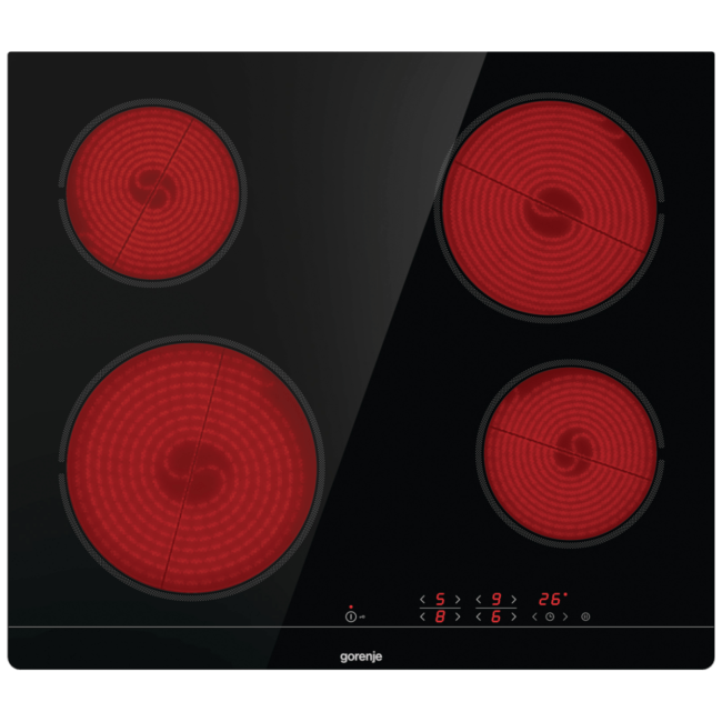 Gorenje Ugradbena staklokeramička ploča za kuhanje, 6500W - CT41SC - Image 2