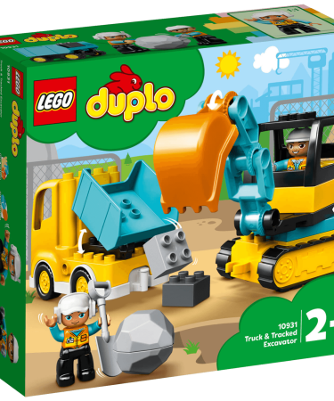 Lego Kamion i bager gusjeničar, LEGO Duplo