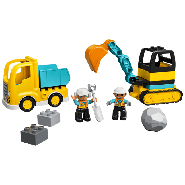 Lego Kamion i bager gusjeničar, LEGO Duplo - Image 2