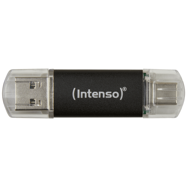 (Intenso) USB Flash drive 64GB, USB 3.2, USB-C, USB-A, Twist Line - USB3.2-64GB/Twist Line - Image 4