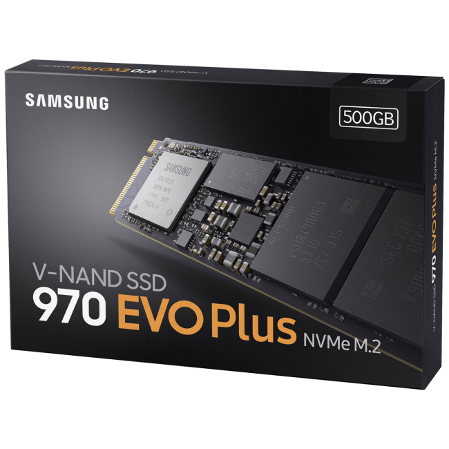 Samsung SSD Disk, 500GB, M.2 NVMe PCIe 3.0, 970 EVO Plus - MZ-V7S500BW - Image 4