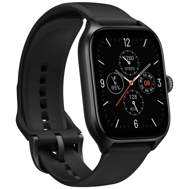 Amazfit Pametni sat, 1.75" AMOLED, vodootporan 5ATM, BT, WiFi - GTS 4 Infinite Black - Image 3