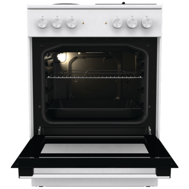 Gorenje Kombinirani štednjak, pećnica 65 l, 5200W, A - GK6A10WG - Image 2