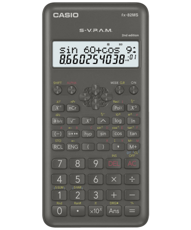 Casio Kalkulator, školski, 240 funkcija - FX-82MS-2