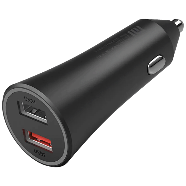 Xiaomi Auto punjač, 2 x USB, 37W, 12-24 V, 2.4 A - Mi 37W Dual-Port Car Charger