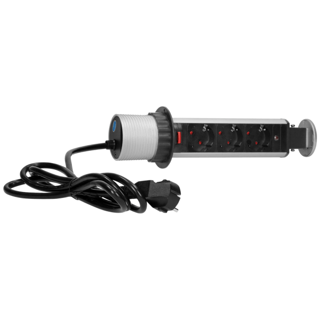 Orno Produžni kabel sa 3 x Schuko utičnice, ugradbena - OR-AE-1347(GS) - Image 5
