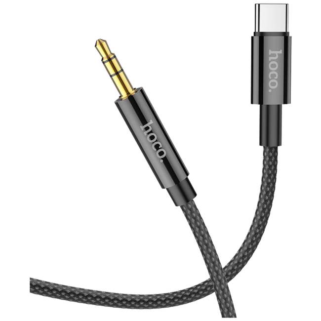hoco. Audio kabl USB type C na 3.5 mm, 1.0 met - UPA19 Black - Image 3