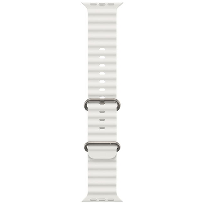 hoco. Silikonski remen za iWatch, 42/44/45/49mm, bijela - iWatch WA12 White