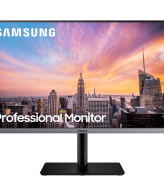 Samsung Monitor 27", Pivot, IPS LED, FullHD, HDMI, DisplayPort - LS27R650FDUXEN