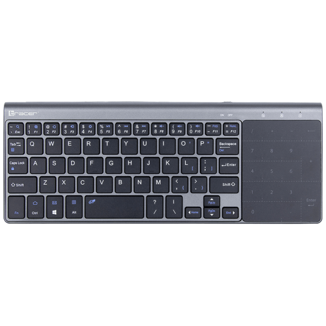 Tracer Tastatura sa touchpad-om, bežična - EXPERT RF 2,4 GHZ