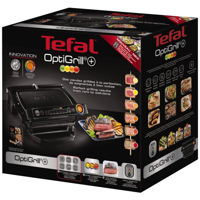 Tefal Grill kontaktni, 2000W, Optigrill+ - GC712834 - Image 2