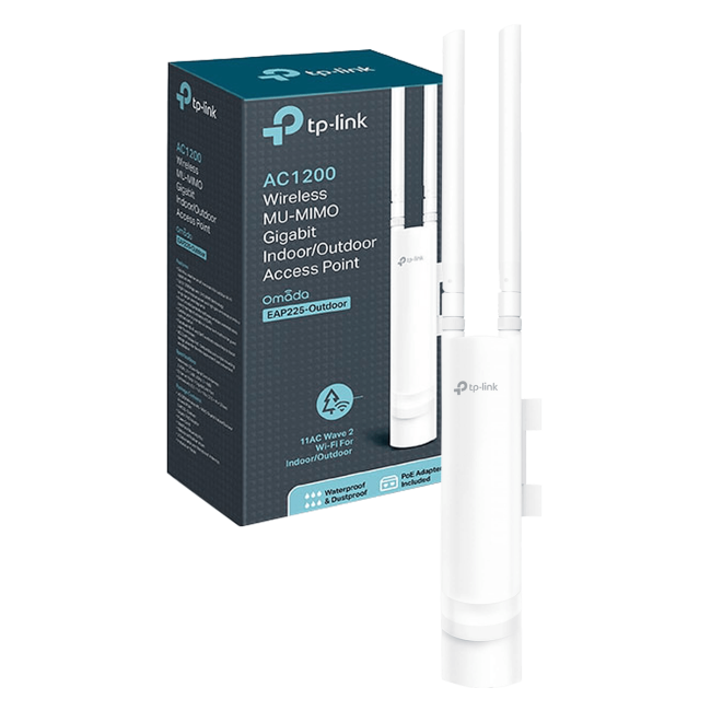 TP-LINK Wireless MU-MIMO Access Point, Dual Band, do 1200Mbps - EAP225-Outdoor