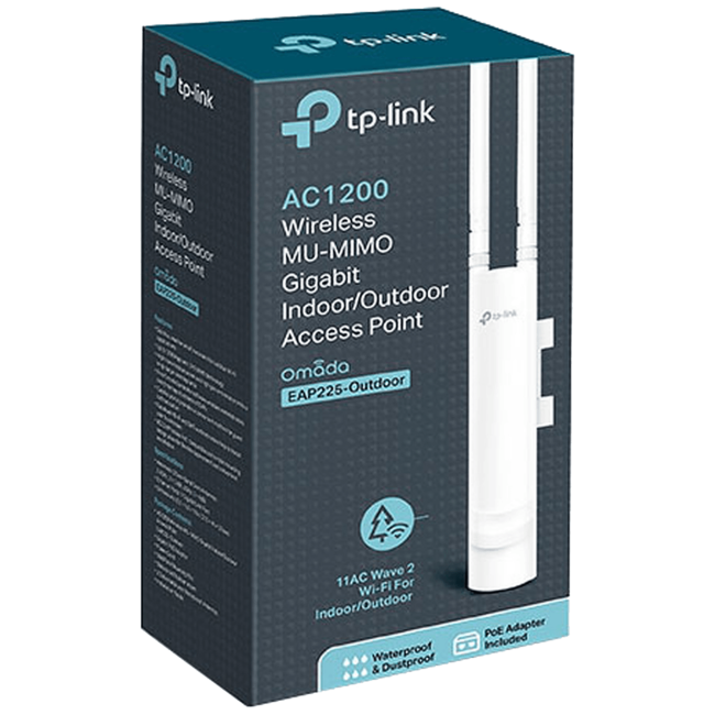 TP-LINK Wireless MU-MIMO Access Point, Dual Band, do 1200Mbps - EAP225-Outdoor - Image 2