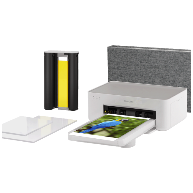 Xiaomi Printer, mobilni, set, 3"/6" foto papir i traka, WiFi - Mi Instant Photo Printer 1S Set