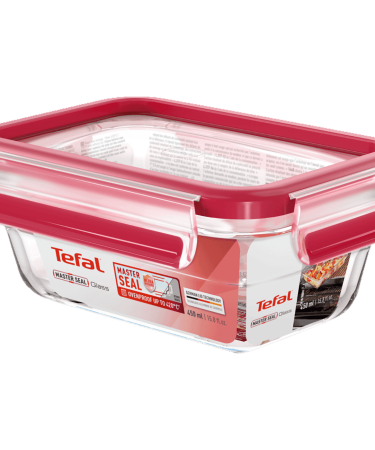 Tefal Staklena posuda sa poklopcem, 0.45 lit., MasterSeal Glass - N1040510