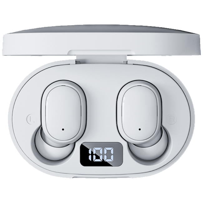 MeanIT Slušalica bežična, Bluetooth v5.1 - TWS B60 White - Image 3