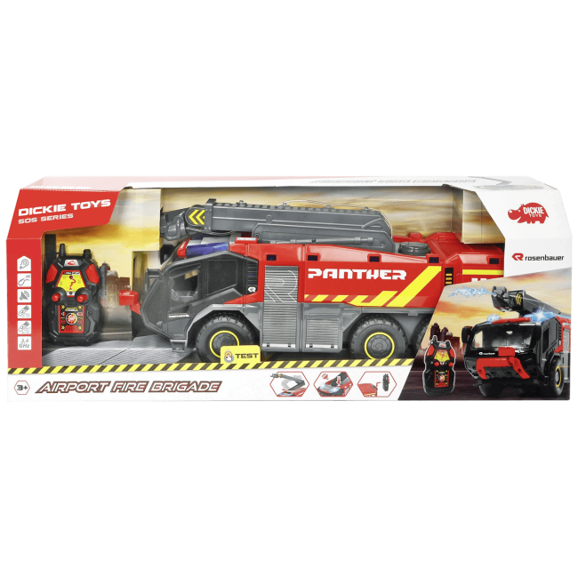 Dickie Toys Vatrogasni kamion sa daljinskim upravljačem - RC Airport Fire Brigade - Image 2