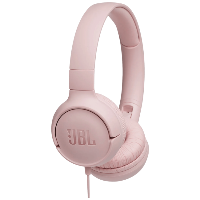JBL Slušalice sa mikrofonom, headset, 3.5mm, sklopive - Tune 500 Pink