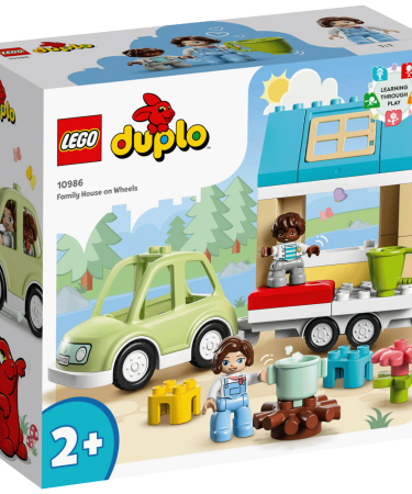 Lego Porodična kuća na prikolici, LEGO Duplo