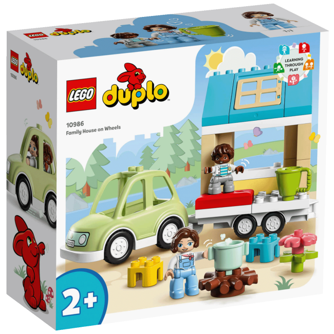 Lego Porodična kuća na prikolici, LEGO Duplo