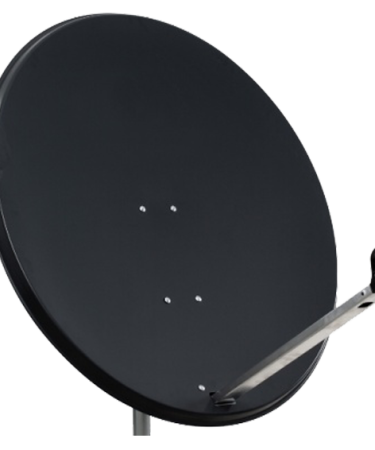 Falcom Sat. Antena 80cm, Triax leđa i pribor, boja Anthracite - 80A TRX