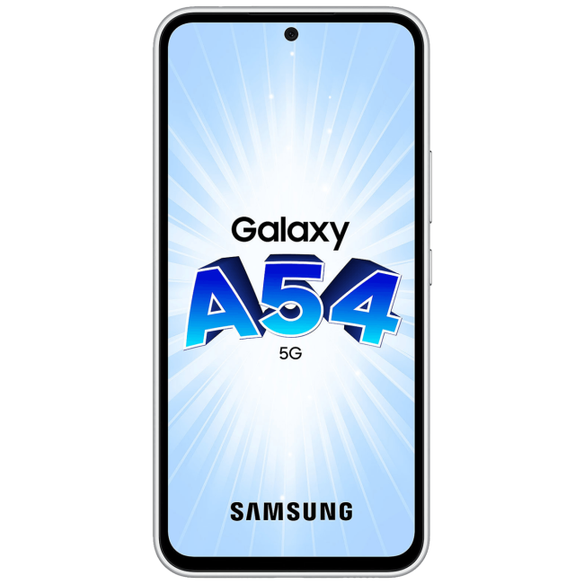 Samsung Smartphone 6.4", 5G, Octa Core 2.4GHz, RAM 8GB, 50Mpixel - Galaxy A54 5G 8GB/128GB White