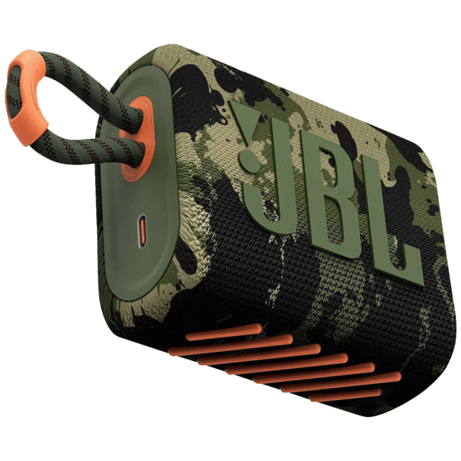 JBL Zvučnik bežični, GO 3, Bluetooth, IP67, Camouflage - GO 3 Bluetooth Speaker Camouflage - Image 2