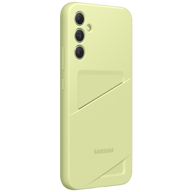 Samsung Maska za Samsung A34 5G sa utorom za kartice, lime - EF-OA346TGEGWW - Image 2