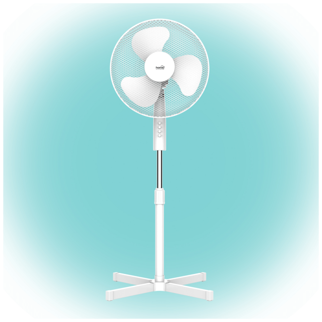home Ventilator sa postoljem, 100-120 cm, 45W, bijela - SF 43 WH - Image 2